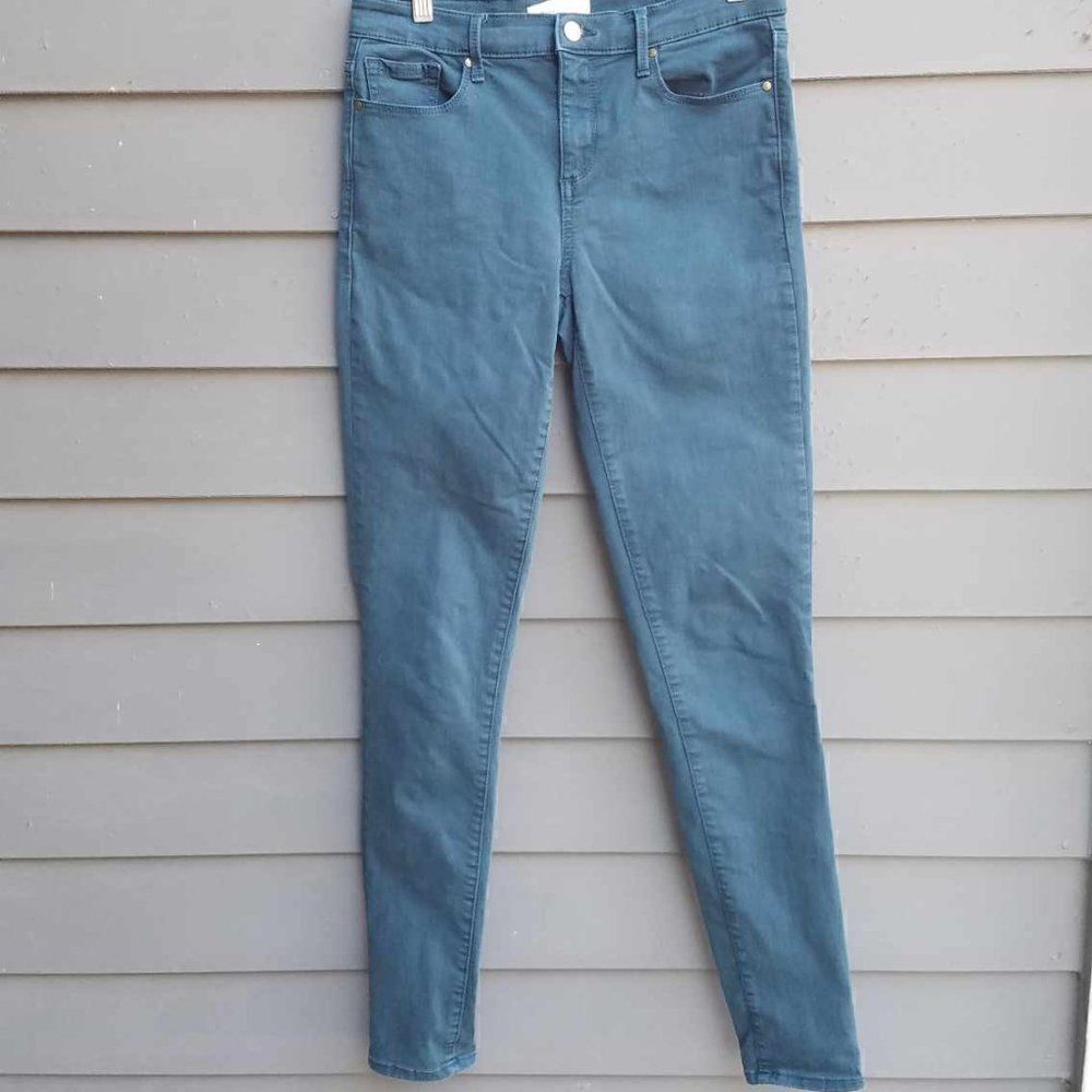 GAP True Skinny Green (Teal) Jeans size 29T